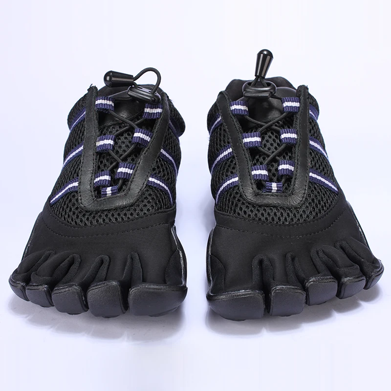 Zapatillas deportivas ligeras y transpirables para hombre y niño, tenis de goma con cinco dedos, antideslizantes, talla grande 45, 44, oferta