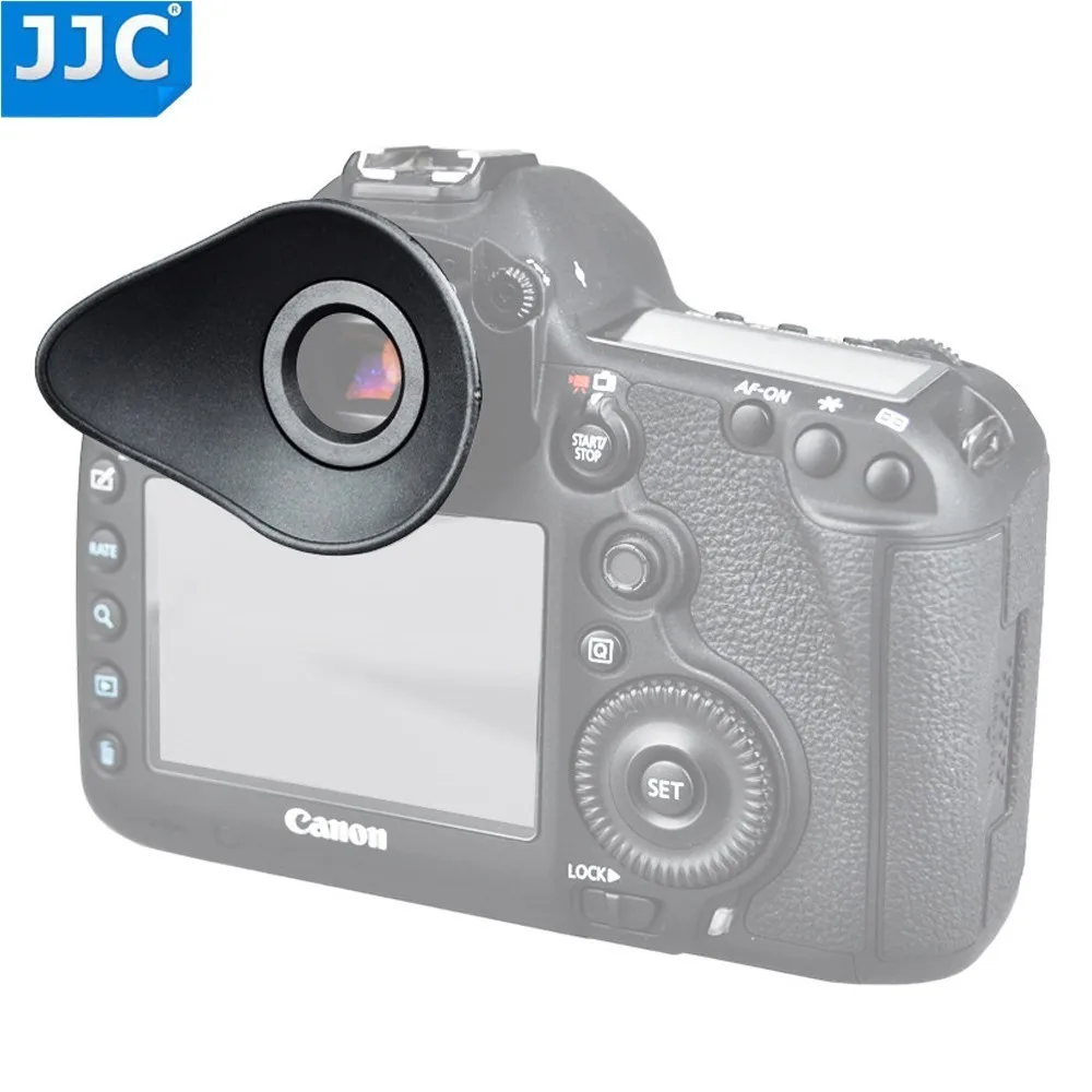 JJC สายตายาว EyeCup สำหรับ Canon EOS 5DM4 5DM3 1DX Mark II 1DX 1Ds Mark III 1D Mark IV III 5DS 5DSR 7D Mark II 7D แทนที่ Canon EG