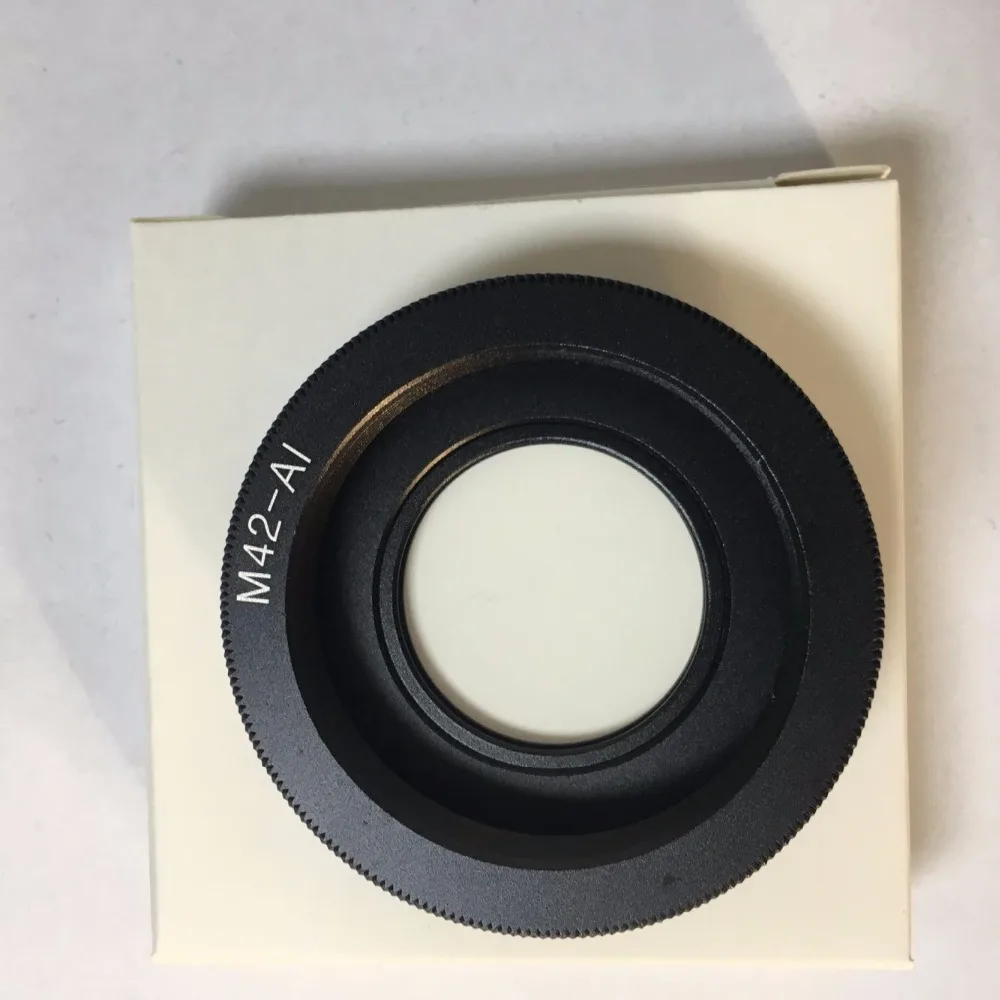 Foleto M42 lens Adapter Ring M42-AI  Glass for M42 lens to Nikon Mount with Infinity Focus Glass DSLR Camera d3100 d3300 d7100