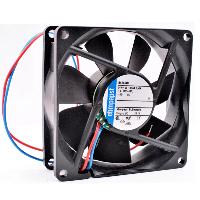 

Brand new original 8414 NH 8cm 80mm fan 8025 DC24V 2.4W Server inverter cooling fan