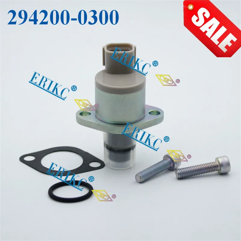 ERIKC 294200-0300 Auto Fuel Pump Regulator Suction Control SCV Valve For  RAV4 Verso Dyna Land Cruiser 2.0 2.2 D-4D D4D