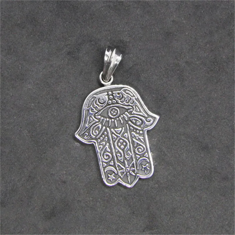 

Rany&Roy Newest Palm Cool Pendant 316L Stainless Steel Band Party Hand Pendant
