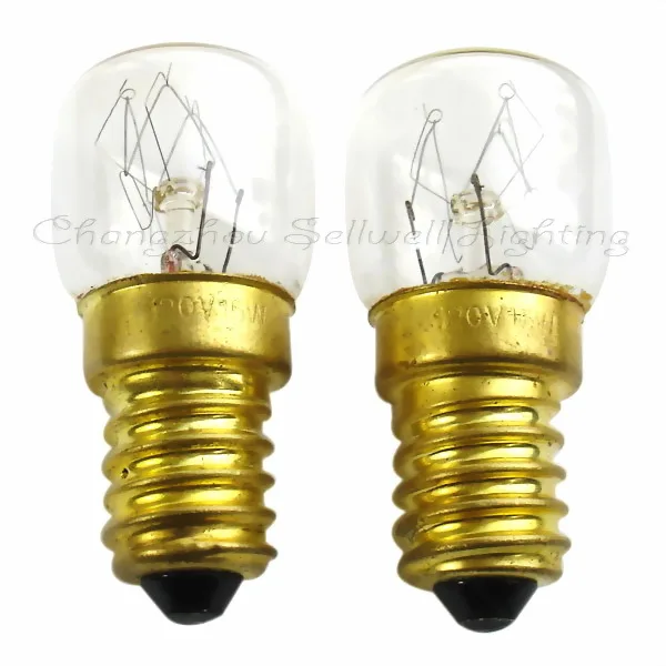 

Miniature bulb 120v 15w e14s t22x48 A056 GOOD 10pcs