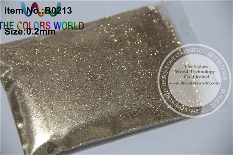 

TCM0213 0.2mm gulch-gold Color Glitter Powder for nail,tatto art and DIY decora shinning powder