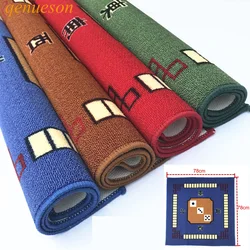 New high quality household multifunctional mahjong mat thickening poker mahjong carpet tablecloths mahjong table 4color optional
