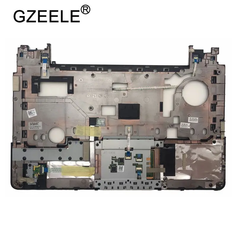 GZEELE New Upper Case Cover Palmrest for DELL Latitude E5540 Palmrest Touchpad &Fingerprint 0FWTHY FWTHY