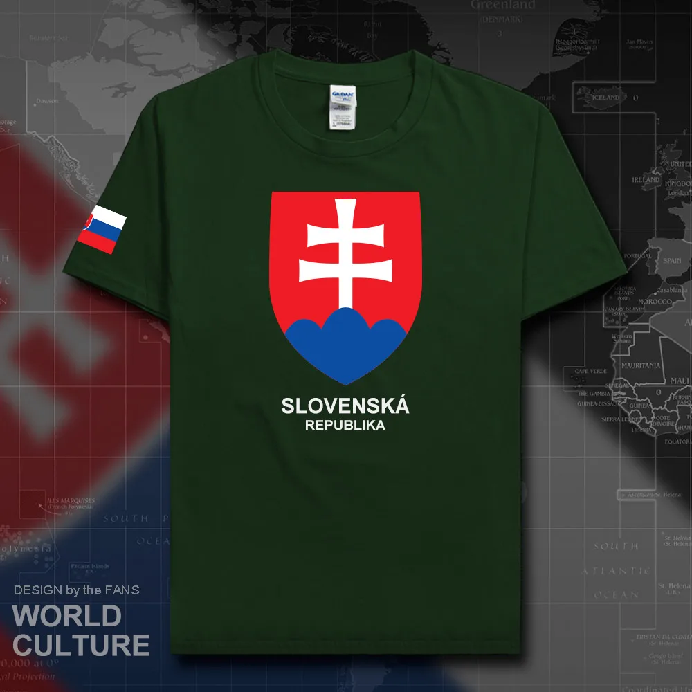 Slovak Republic Slovakia men t shirt fashion 2018 jerseys nation cotton t-shirts sporting clothing tees country SVK Slovensko 20