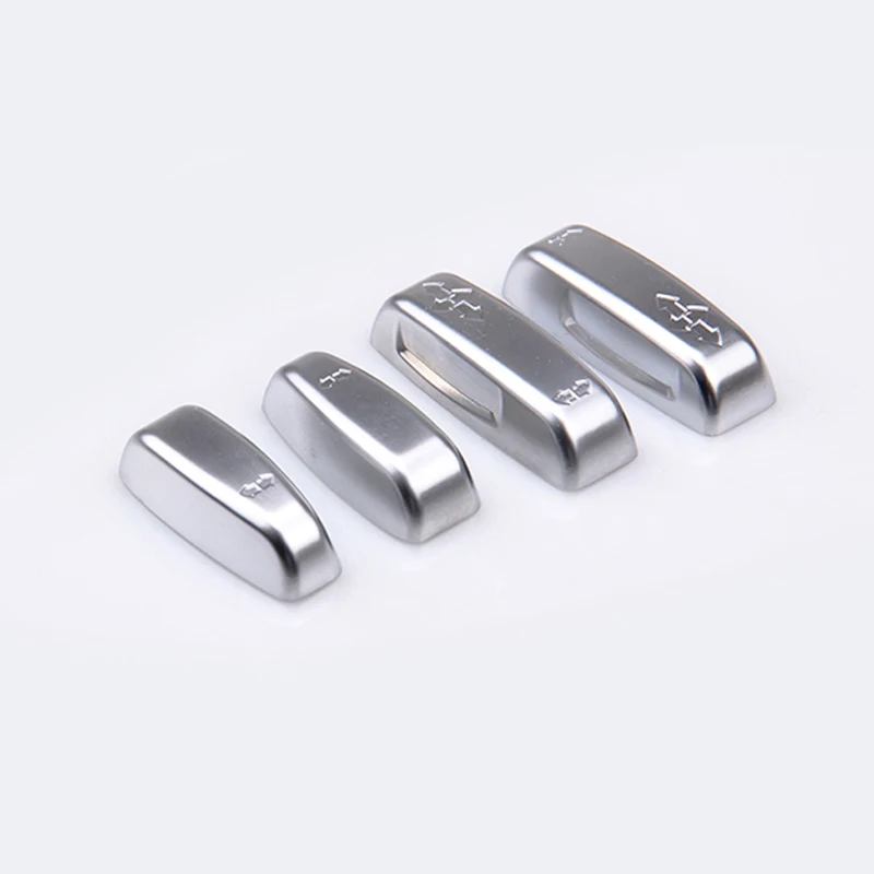 for Volvo XC60 S60 V40 V60 S80 S40 C30 C70 Seat Adjusters Button Cover Aluminum Alloy Interior Trim  Accessories