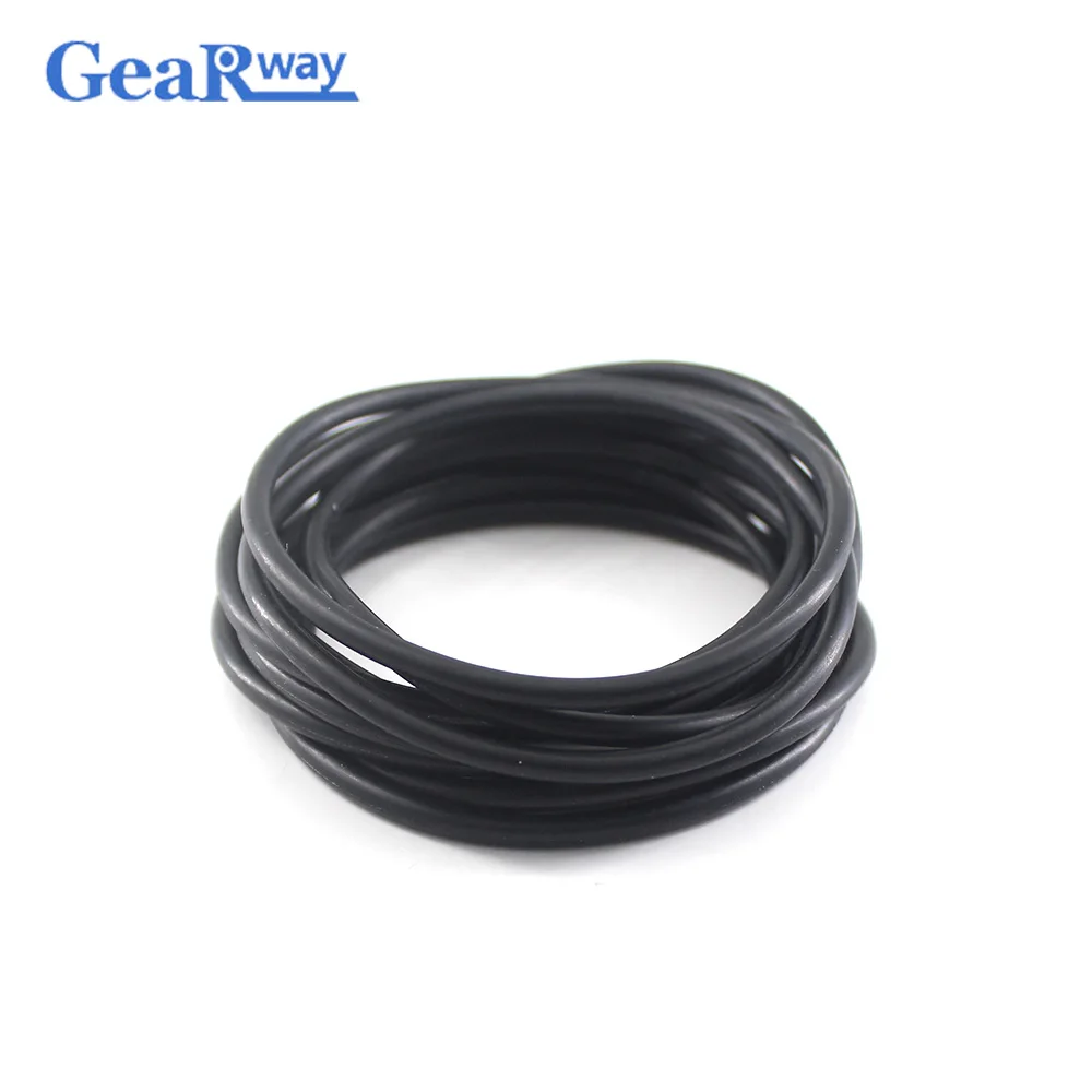 Gearway 5mm CS O Ring Seal Gasket Black NBR O Ring Sealing 42/44/45/48/50/85/90mm OD 70 Hardness O Ring Seal Washer