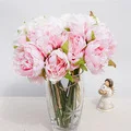 Künstliche Blumen Günstige Seidenhortensien Brautstrauß Hochzeit Heim Neujahrsdekoration Zubehör für Vasen-Pflanzen-Arrangements – Detail 29