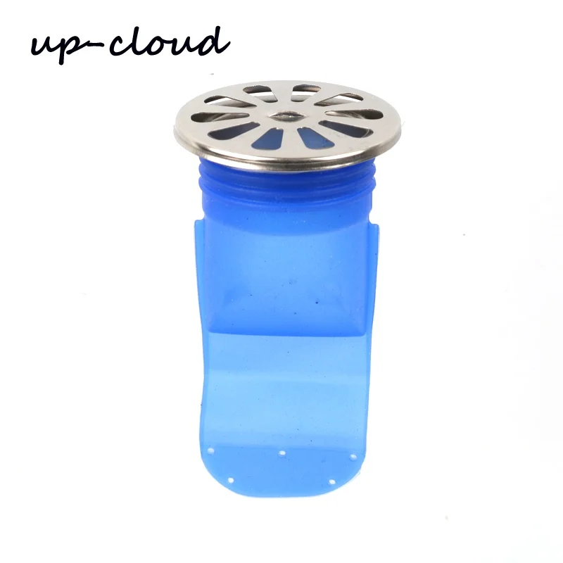 1pc silicone deodorant floor drain bathroom toilet deodorizer hair invisible shower drain