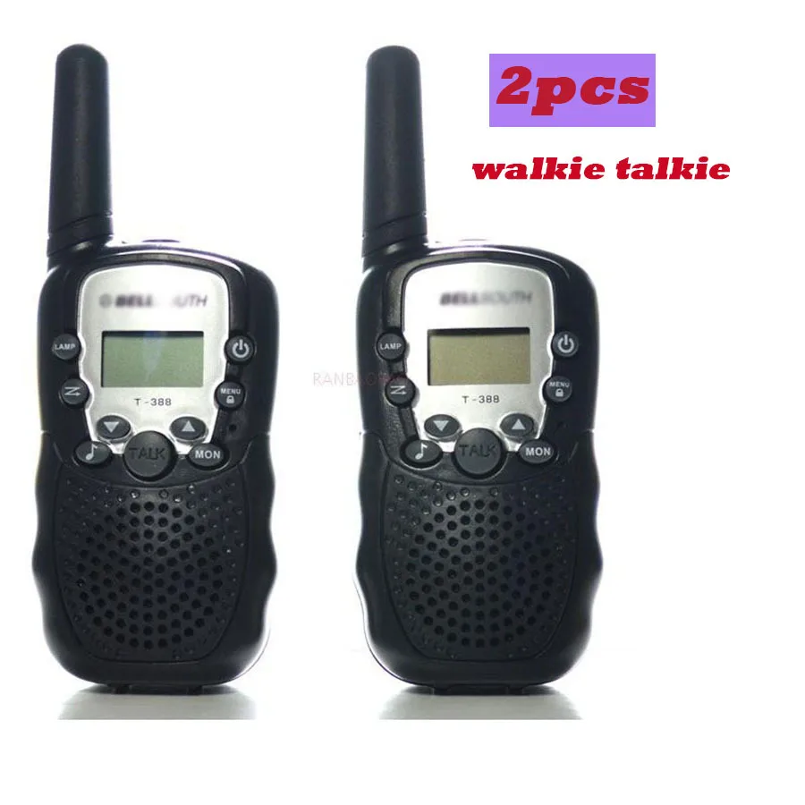 Portable Ham Radio Walkie Talkie 2pcs Portable 2 Two Way Mobile Radio Station Cb Radio Comunicador For Children UHF Walkietalkie