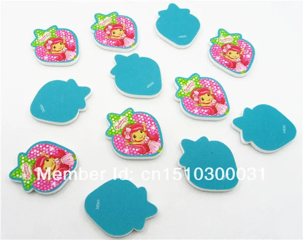 50 PCS mini cute nail file  berries shape nail file gift