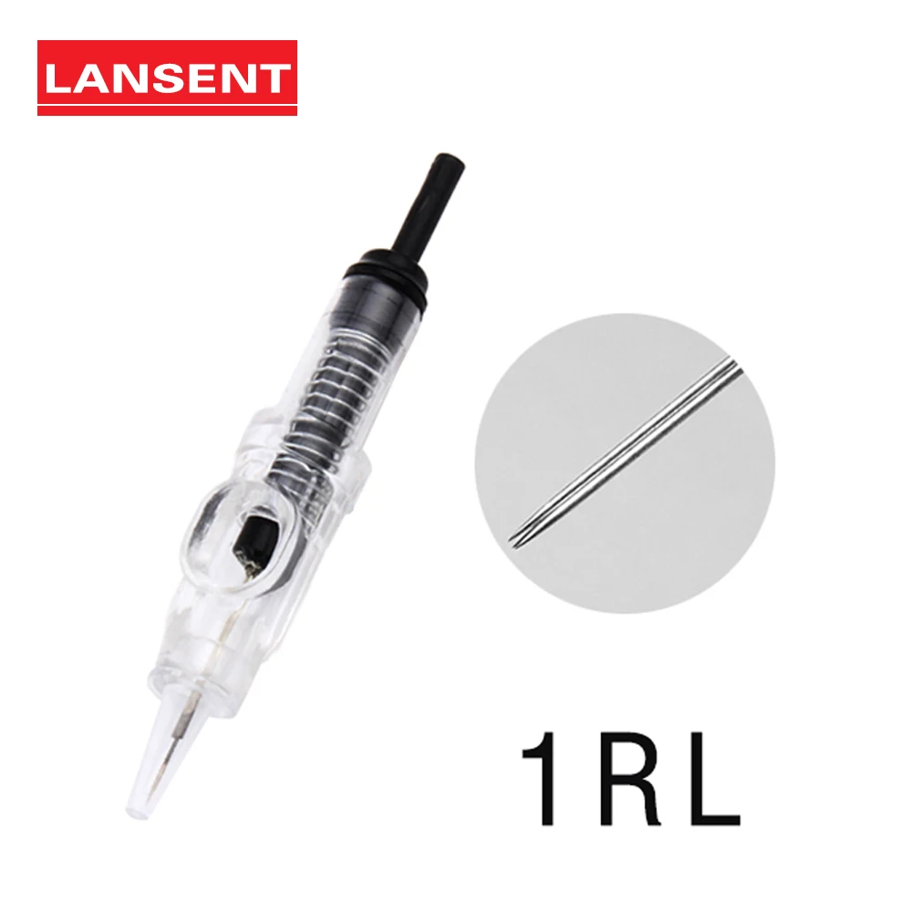 

50pcs/lot professional Disposable RL1/RL3/RL5/RL7 Screw Cartridges Premium Permanent Makeup Machine Eyebrow Lips Tattoo Needles