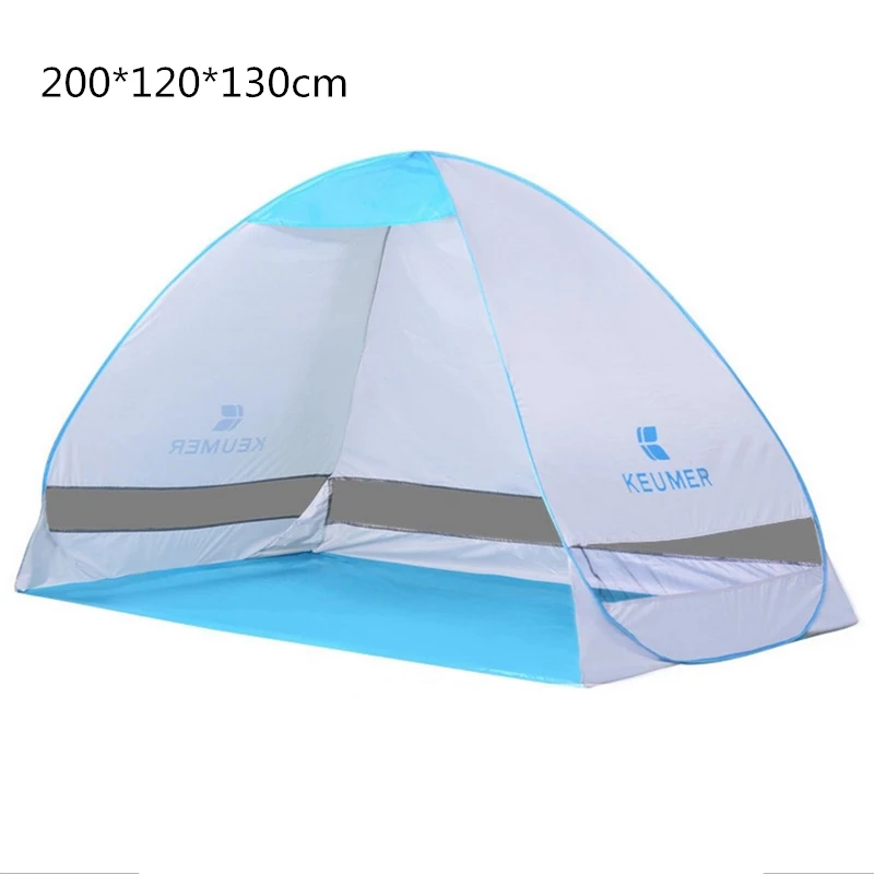 Portable Beach Tent Sun Shade Fishing Shelter Tents Quick Automatic Opening Summer Beach Tent UV Protection Fishing Tent