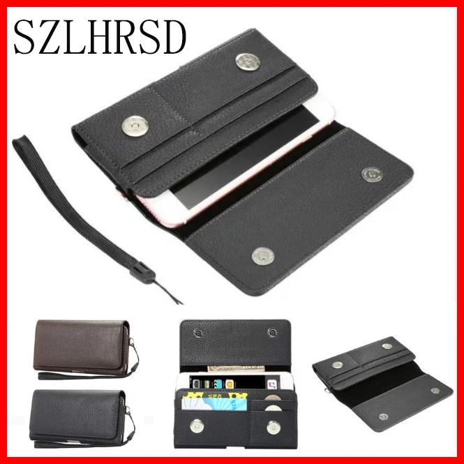 Men Belt Clip Leather Pouch Waist Bag Phone Cover For Oukitel K10000/ U7 Plus/ U15S/ u15 pro/ k4000 /k6000 pro /u20 plus /c4 c3