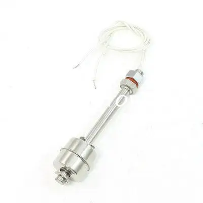 Silver Tone Aquarium Water Level Sensor Stainless Steel Float Switch ZS12010