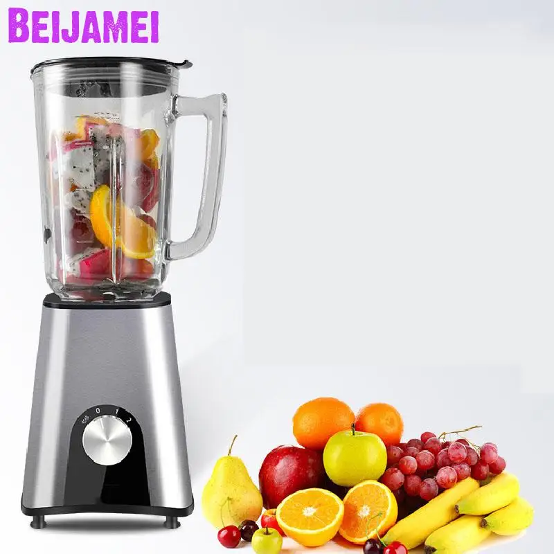 

Beijamei New Portable Small Electric Juicer Blender Multi-Function Mini Fruit Blending Mixer Milk Shake Maker Machine