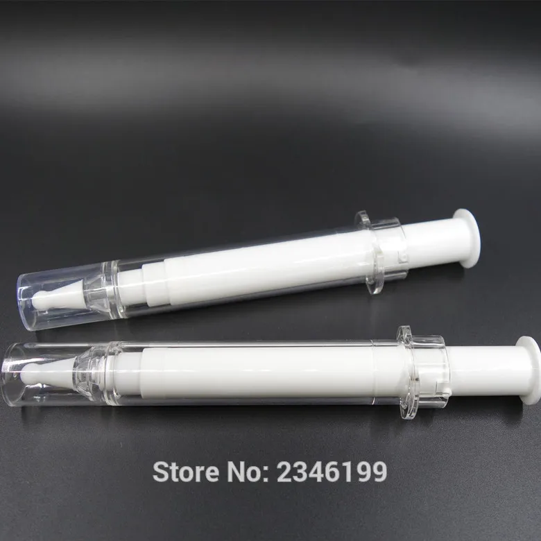 

20ML 40pcs/lot Empty Grade Airless Syringe Bottle/Vacuum Bottle, Emulsion Bottle Lotion Pump, DIY White/Clear Eyecream Container