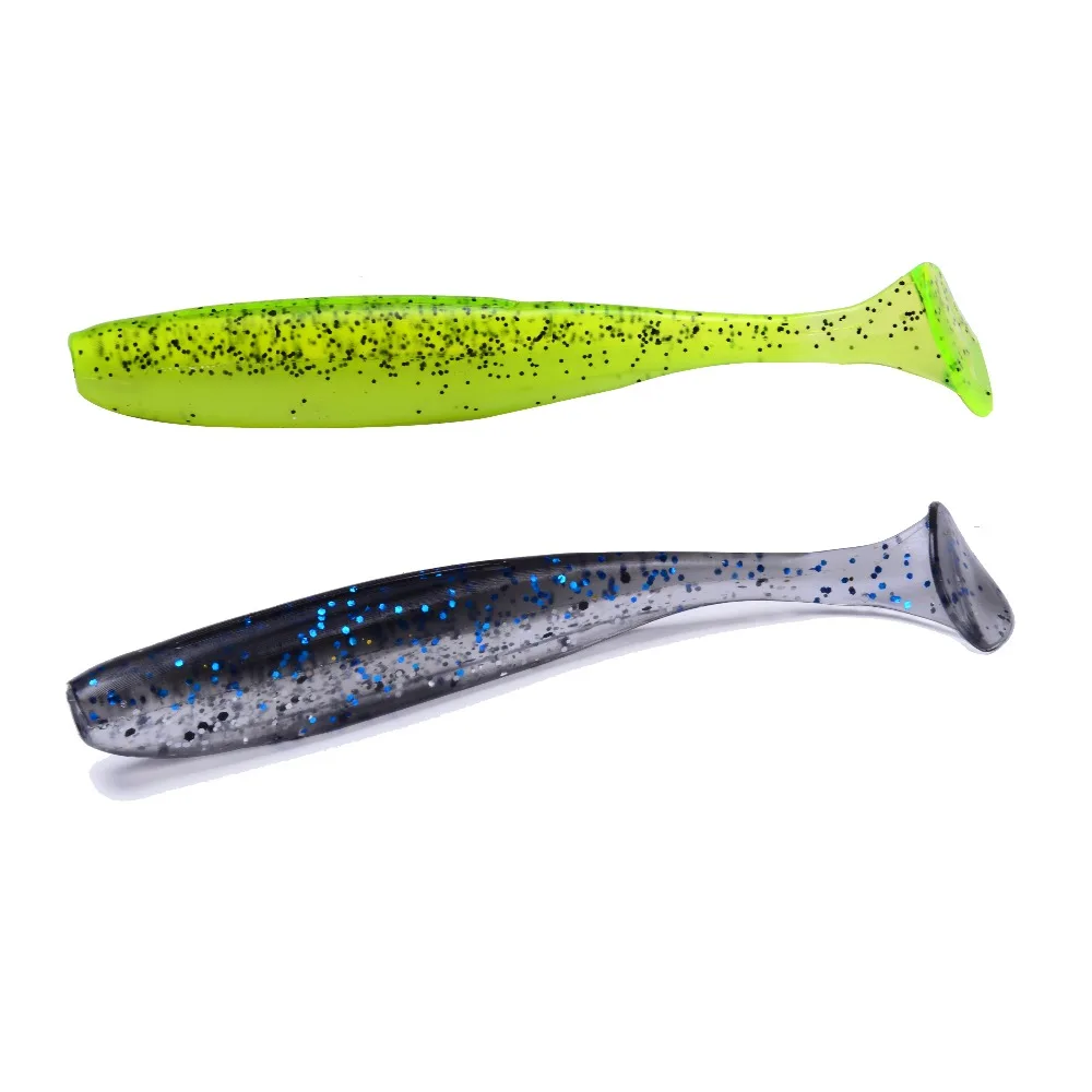 Balleo Easy Shiner 10pcs/lot soft lure shad 9cm/4.8g Fishing lure Soft bait fishing Silicone Lure For perch pike fishing