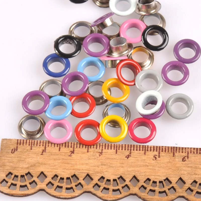 10mm 100PCs mix Metal Eyelets DIY Scrapbooking Embellishment Garment Accessories Apparel Sewing handmade Crafts cp1916