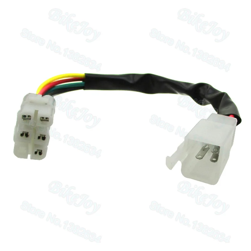 CDI كابل سلك محول موصل التوصيل ل سكوتر الدراجة حفرة الترابية دراجة ATV رباعية #4