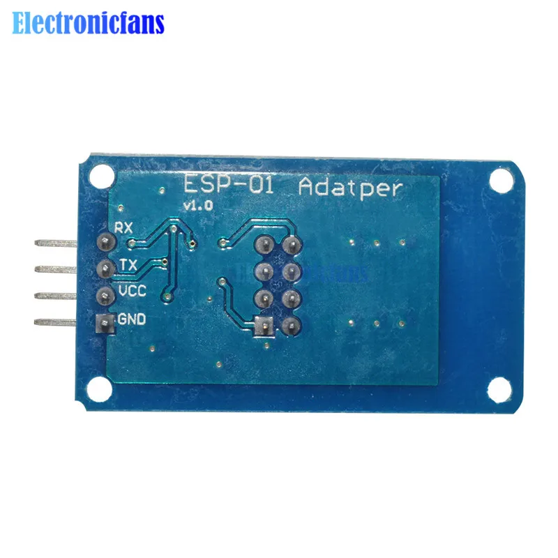 ESP8266 ESP-01 Serial WiFi Wireless Adapter Module 3.3V 5V Esp01 Breakout PCB Adapters Compatible For Arduino