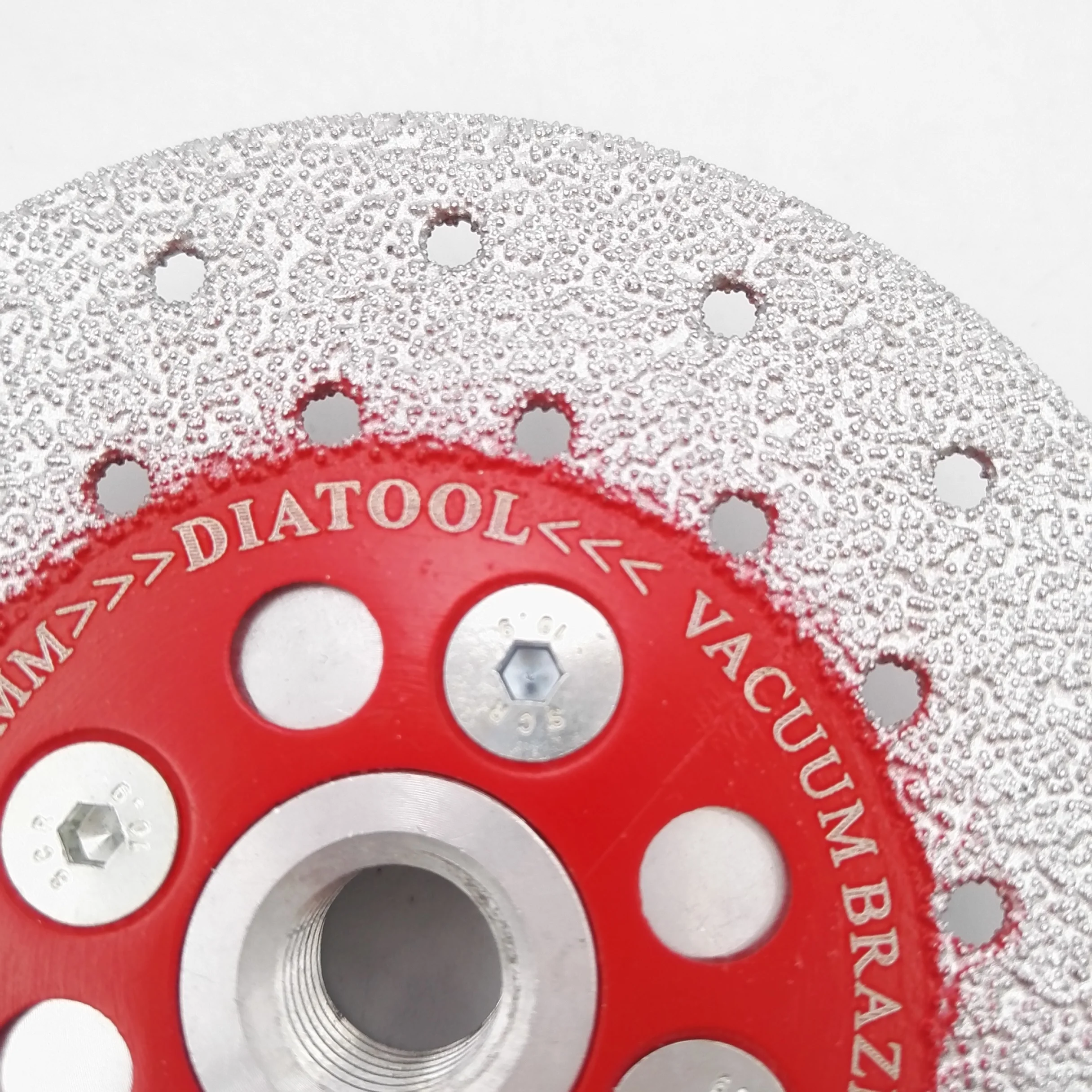 SHDIATOOL 1pc Diamond Cutting & Grinding Disc Sawblade Diamond Wheel  Premium Quality M14 Thread Double Sided Vacuum Brazed