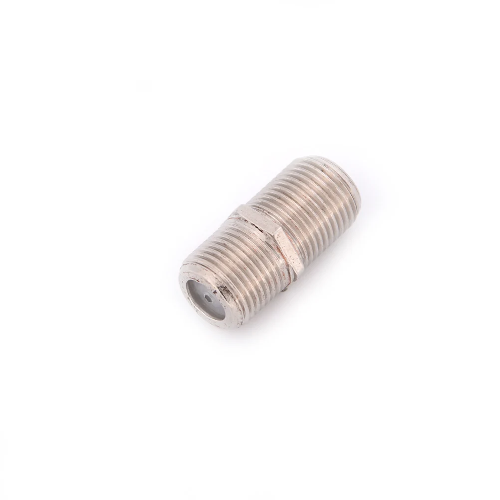 10pcs/Pack F Type Coupler Adapter Connector Female F/F Jack RG6 Coax Coaxial Cable  Used In Video High Quality