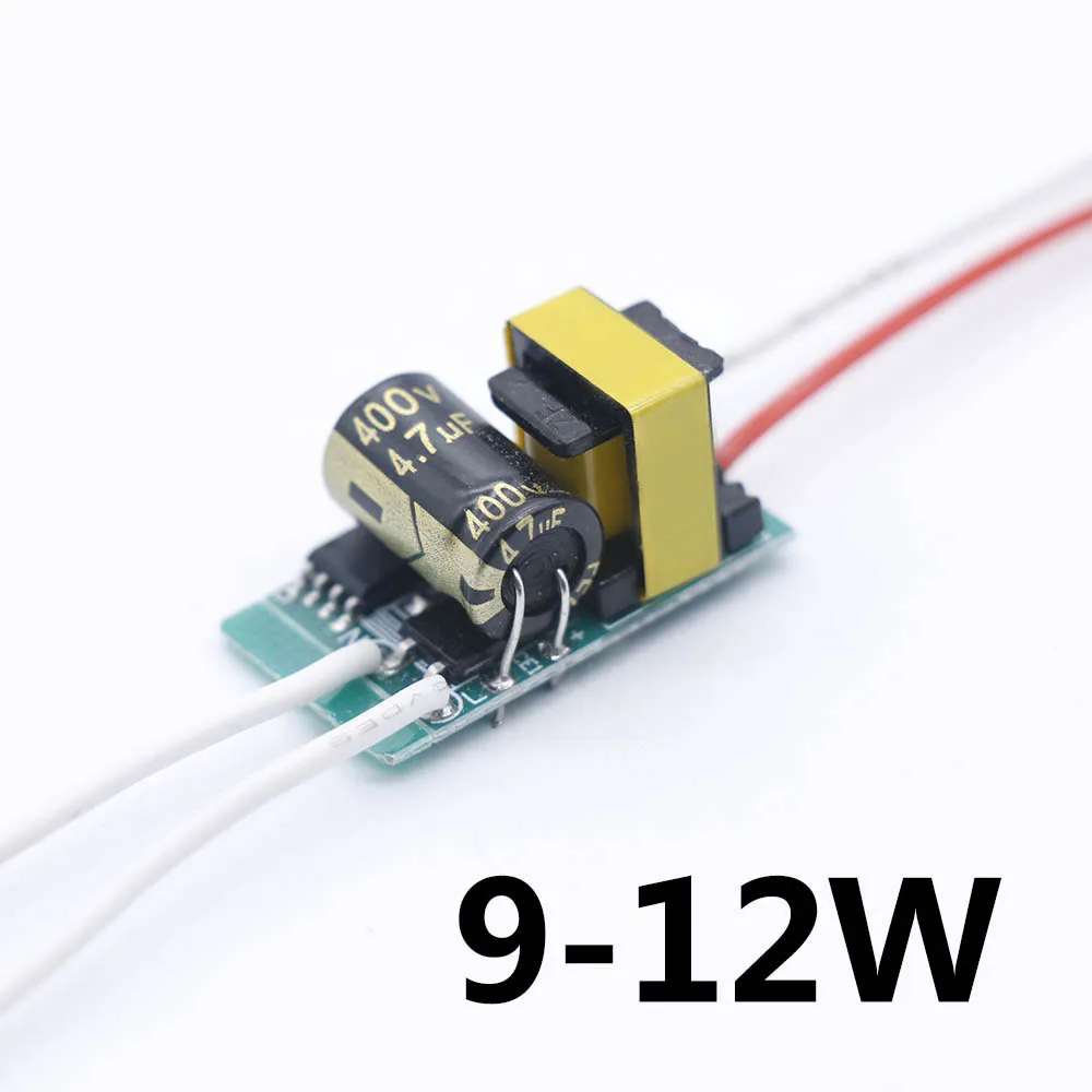 LED Non-Isolated Driver 3W 5W 8W 10w 12w 15w 18w 30w 40w 50w LED Power Supply AC180-265V Lighting Transformers For LED SMD Bulb