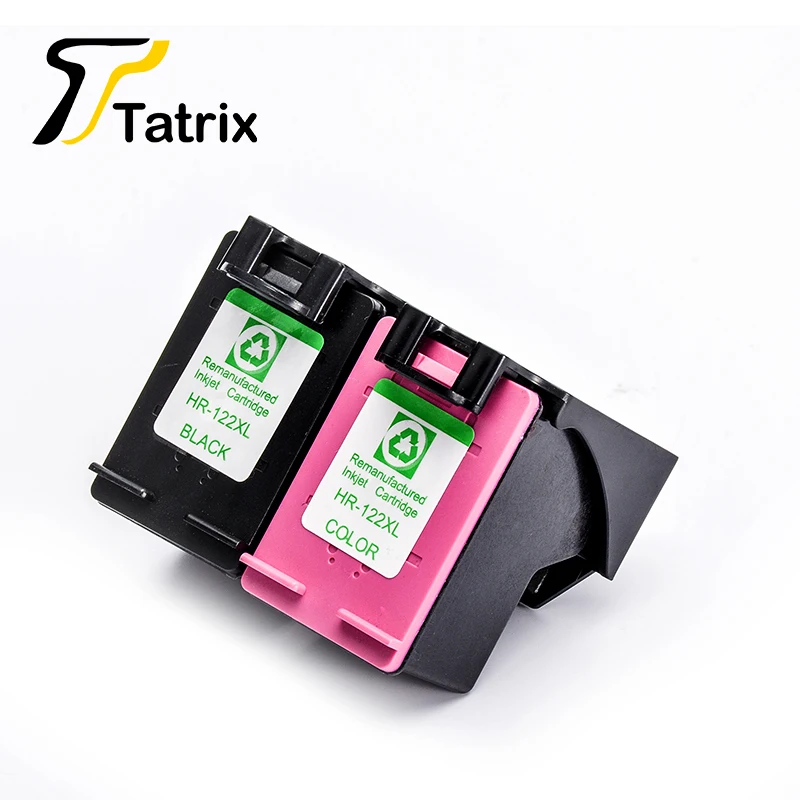 Tatrix Für HP122XL HP 122XL Tinte Patrone Für HP122 Für HP Deskjet 1000 1050 2000 2050 3000 3050 J410a J510a drucker