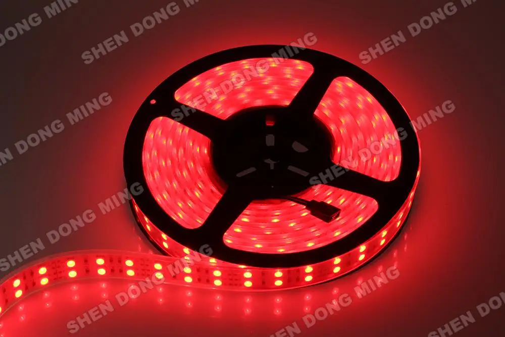 

5M Free Shipping white/warm white/RGB Double Row Strip 5050 120Led DC 12V LED Strip 5050 waterproof tube IP67 SMD 36w/M