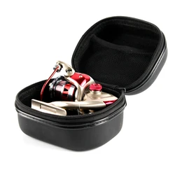 PU Outdoor Reel Bag Spinning Reel Case Fishing Bag Shockproof Waterproof Fishing Tackle Storage Case Cover