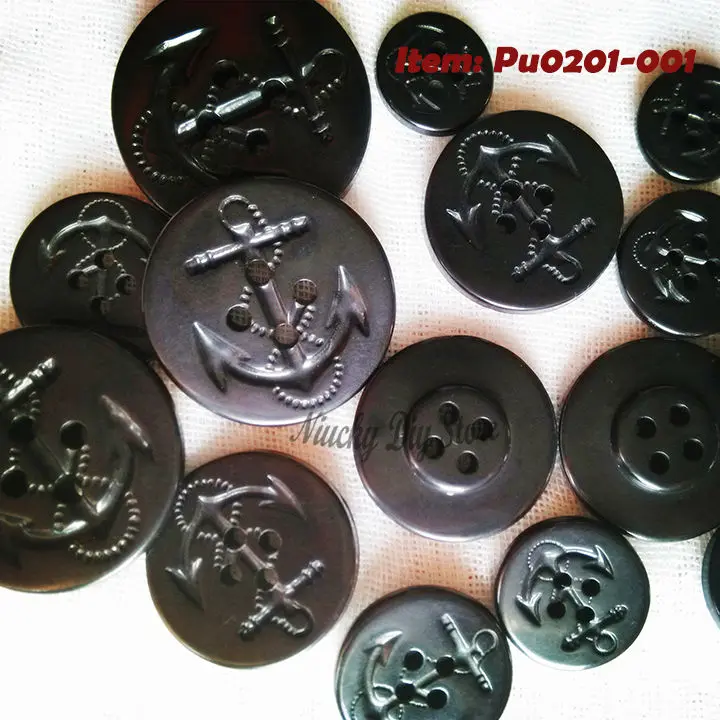 25mm / 28mm Anchor Buttons for military uniforms, naval urea buttons,fire prevention,radiation and environment temperature