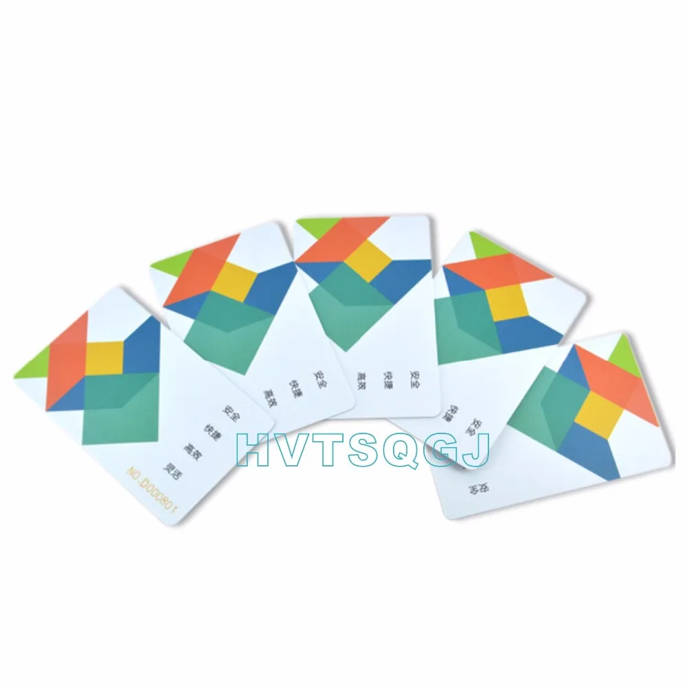 

200pcs Free shipping Design new products custom printed nfc 215 chip rfid nfc card