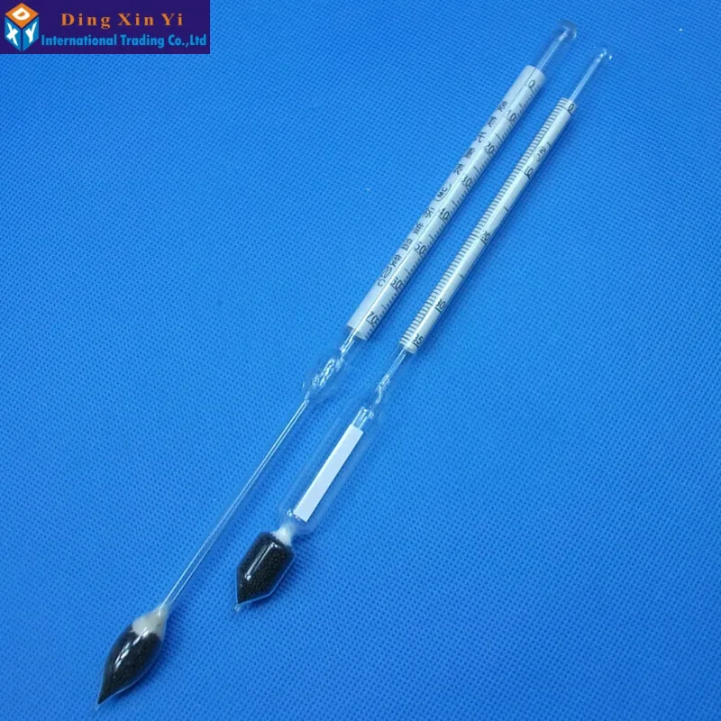 2ชิ้น/ล็อต0-35แก้ว Hydrometers Baume Hydrometer Baume ขนาดจัดส่งฟรี