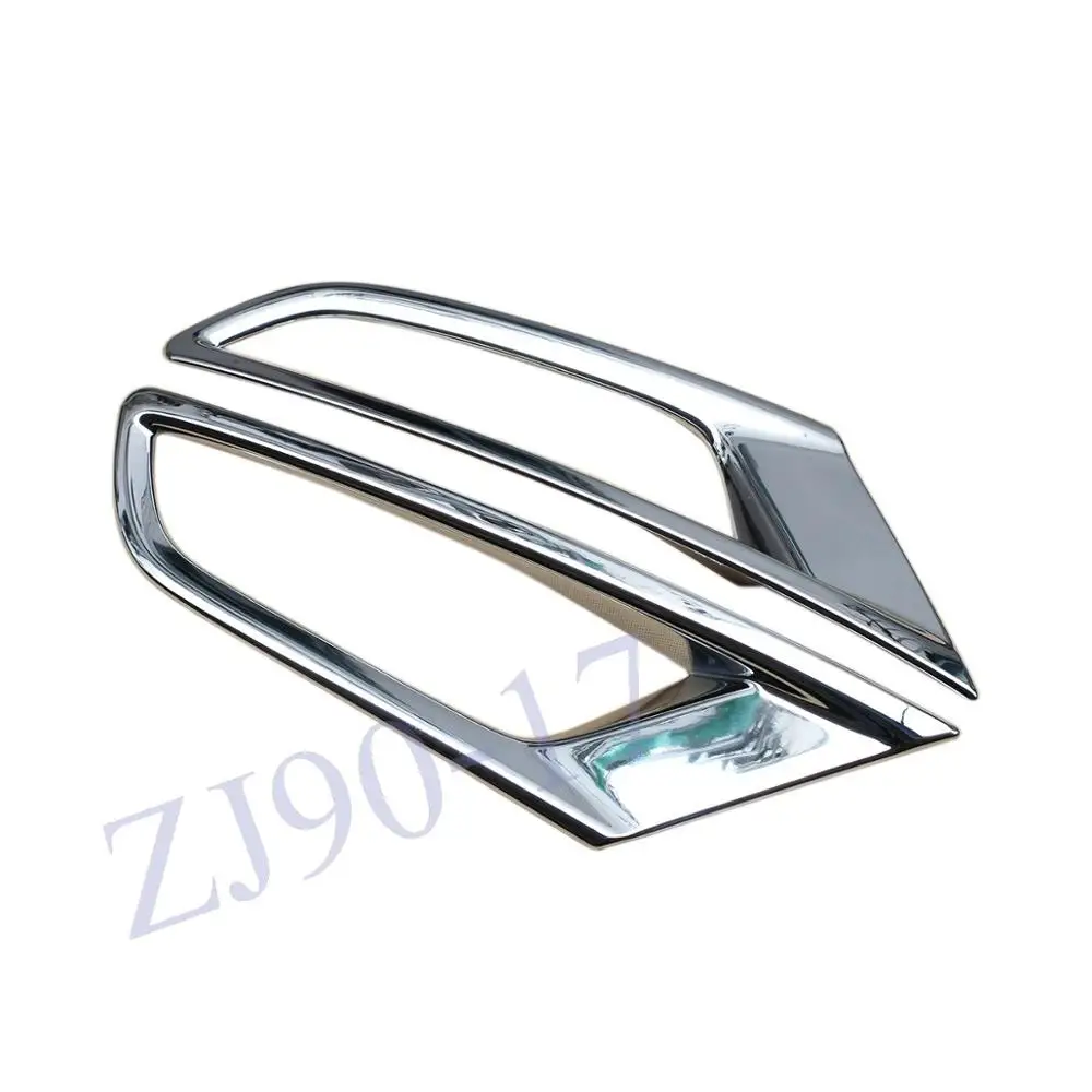 For Mazda CX-3 CX3 2016 2017 2018 2019 Accessories  Rear fog lights cover frame trim ABS Chrome Exterior decoration