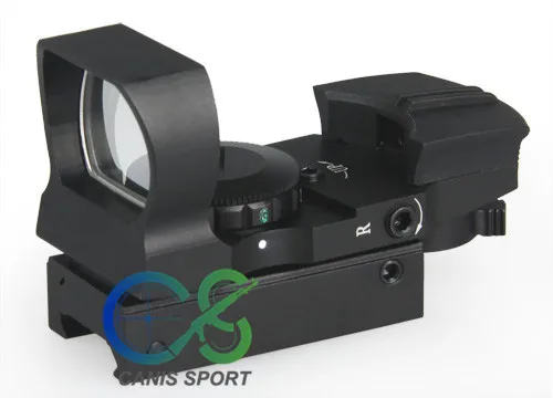 PPT New Arrival Tactical 4 Reticle Red Dot Scope Objective Diameter 24x34mm For Hunting gs2-0062