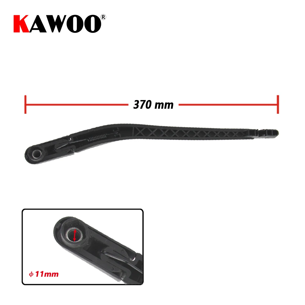 KAWOO Car Rear Wiper Blade Blades Back Window Wipers Arm For VOLVO XC60  Hatchback (2011-2017) 355mm Auto Windscreen Blade