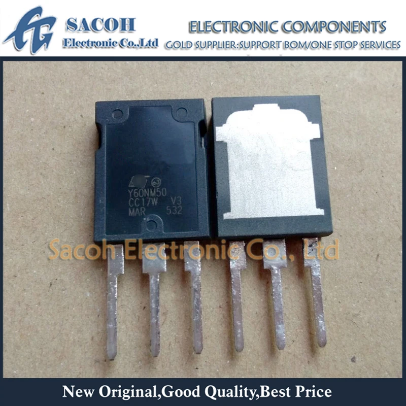 

Refurbished Original 5Pcs/Lot STY60NM50 Y60NM50 OR STY60NM60 Y60NM60 Max247 60A 500V Zener-Protected Power MOSFET