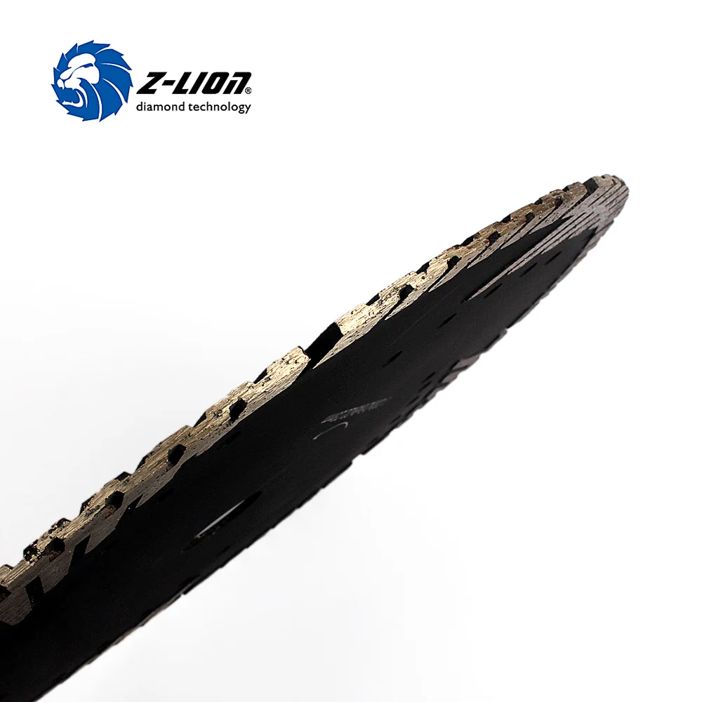 Z-LION 230mm Diamond Cutting Disc Granite Marble Saw Blade Turbo Diamond Segments 9 Inch Store Cutting Tool Blade