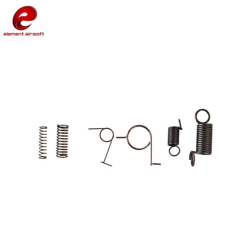 Element Steel Softair Gearbox Spring Set Group for Airsoft AEG Ver. 2 Shooting Paintball Hunting Quenching Process