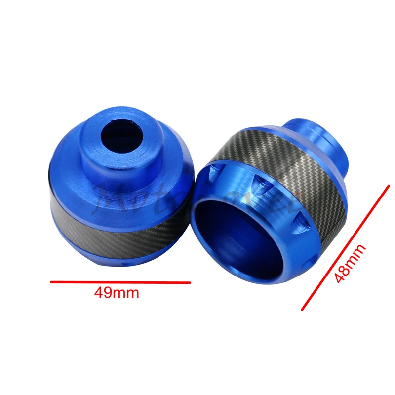 MotoLovee Universal CNC Aluminum Alloy Motorcycle Drop Resistance Shock Absorber Cup Fall Protect Brake Cover Styling