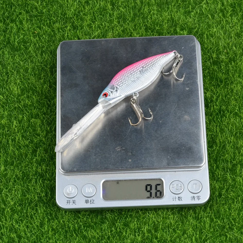 1pcs Plastic Minnow Fishing Lures 11.5cm/9.6g Hard Wobblers Deep Diving Crankbaits isca artificial wobbler pesca