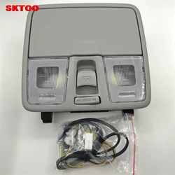 SKKTOO Retrofit upgrade reading lights, interior dome light upgrade for Hyundai IX25 Creta 2015 2016 2017 gray