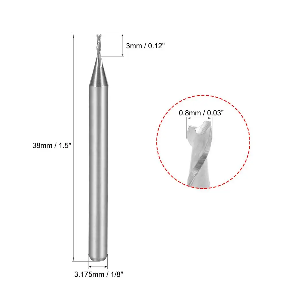 Uxcell 5 sztuk 1/8 \