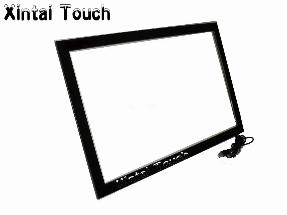 Xintai Touch Hot selling 46 inch 4 points transparent IR touch screen for open frame touch monitor