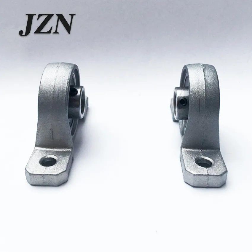 2Pcs Zinc Alloy Ball Bearing Housing Pillow Block Shaft Support KP004 KP005 KP006 KP007  Bearing pedestal Seat