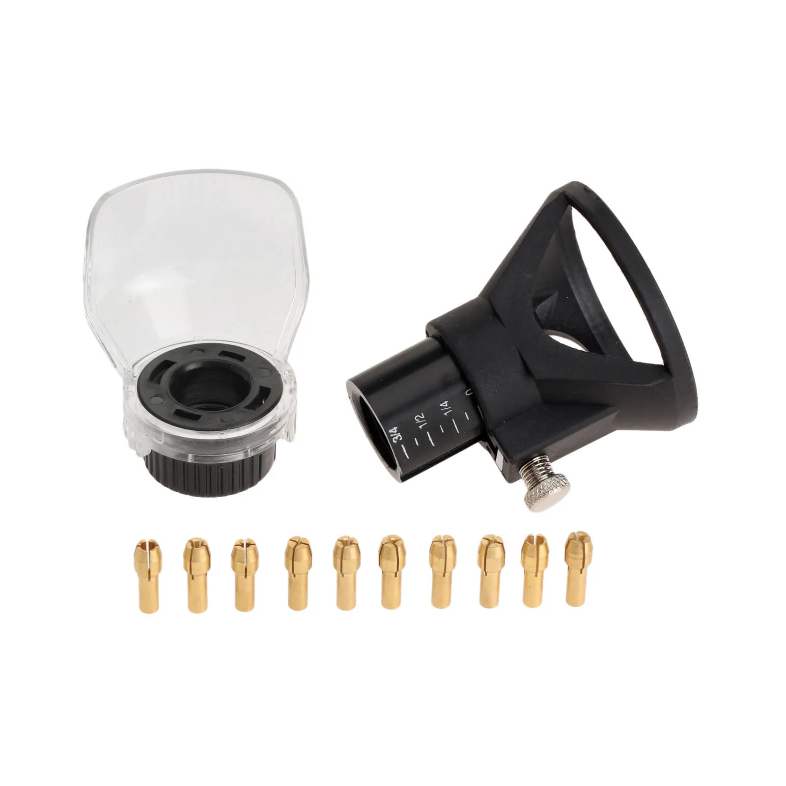 10 قطعة 0.5-3.2 مللي متر النحاس كوليت الحفر تشاك 4.3 مللي متر عرقوب الحفر مخصصة محدد القرن غطاء ل دريمل اكسسوارات أداة دوارة