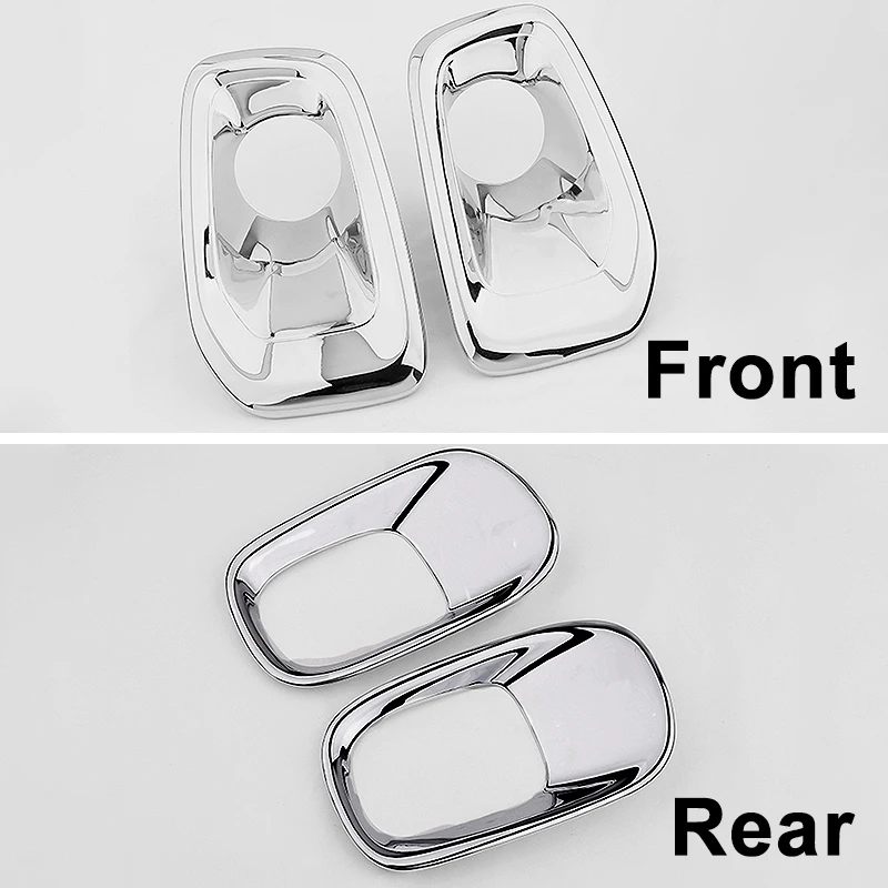 ABS Chrome Car Styling Running Light Front Rear Fog Lamp Cover For Jeep Renegade BU 2015 2016 2017 2018 2019 2020 Accessories